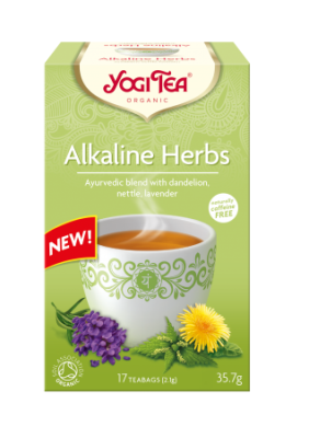YOGI, ALKALINE HERBS TEA 17BAGS BIO