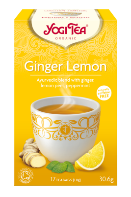 YOGI, GINGER LEMON TEA 17BAGS
