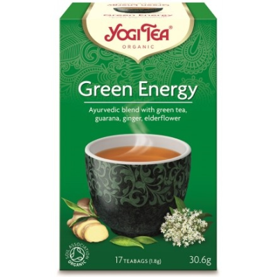 YOGI, GREEN ENERGY TEA 17BAGS BIO