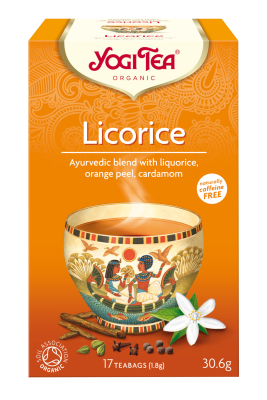 YOGI, LICORICE TEA 17BAGS BIO