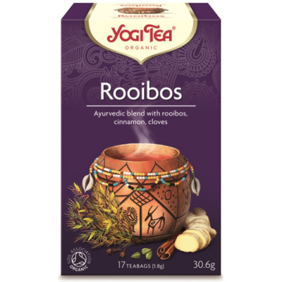 YOGI, ROOIBOS TEA 17BAGS BIO