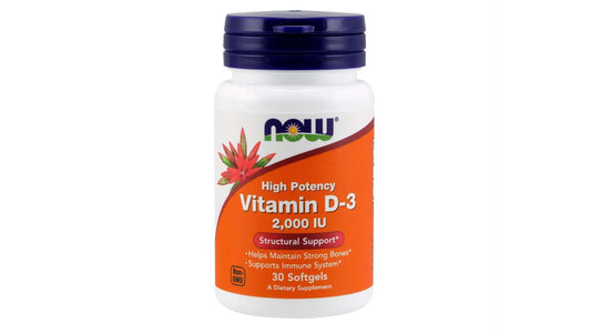 Now, Vitamin D3 2000Iu 120 Softgels
