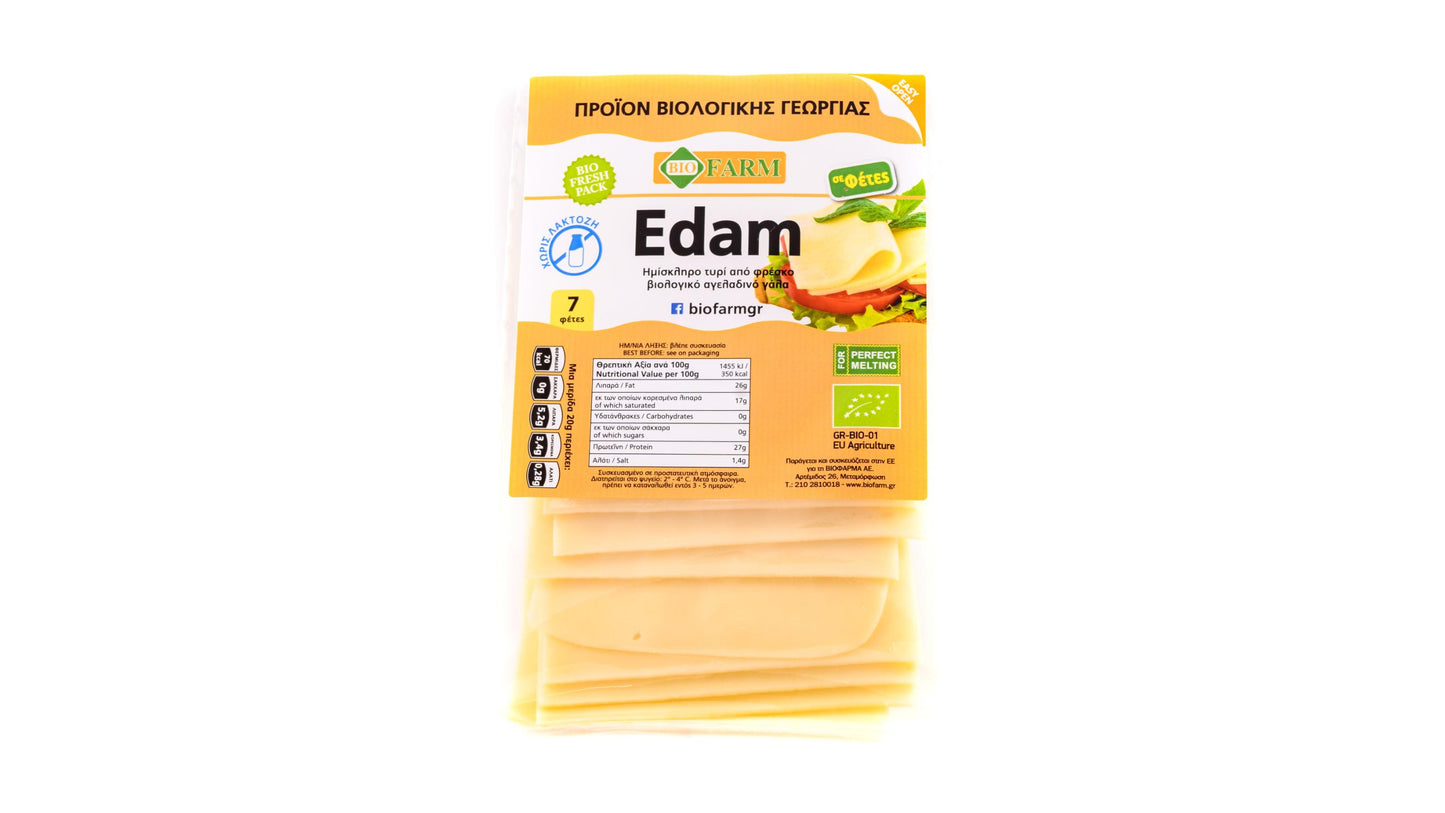 Biofarm, Edam Cheese Slices 150G Bio