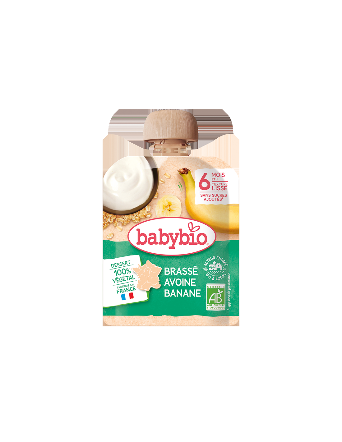BABYBIO ORGANIC OAT DESSERT BANANA 85G
