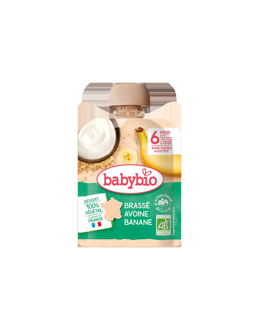 BABYBIO ORGANIC OAT DESSERT BANANA 85G