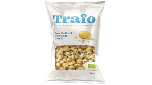 Trafo, Sea Salted Popped Corn 50G Bio