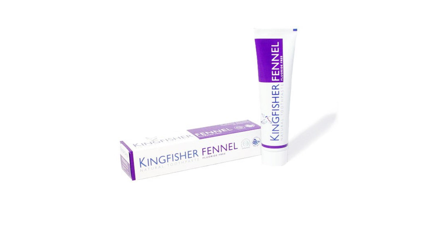 Kingfisher, Fennel Toothpaste Fluoride Free 100Ml