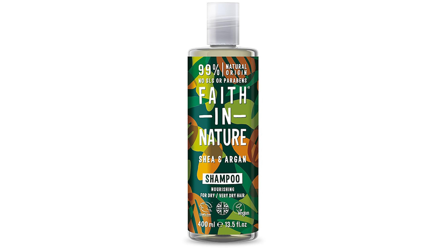 Faith In Nature, Shea Argan Shampoo 400Ml