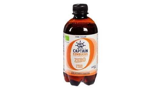 Captain Kombucha, Zero Ginger Lemon Drink 400Ml