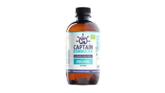 CAPTAIN KOMBUCHA, ORGANIC ORIGINAL KOMBUCHA 400ML