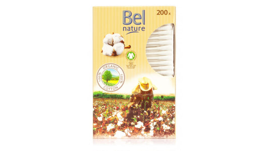 Bel Nature, Organic Cotton Buds 200 Sticks