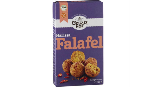 Bauck Hof, Harissa Falafel Mix G/F 160G Bio