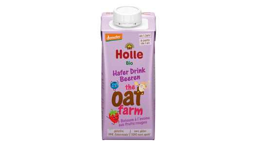 HOLLE, OAT DRINK WITH BERRIES 200G BIO